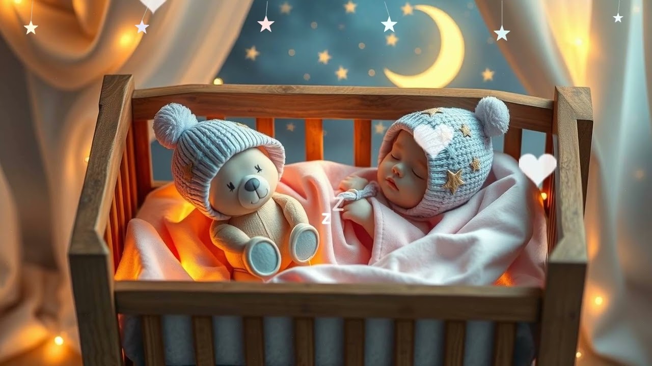 🌙 Rainy Dreams 🌧️ Soft Lullaby for Baby Night Sleep 💤