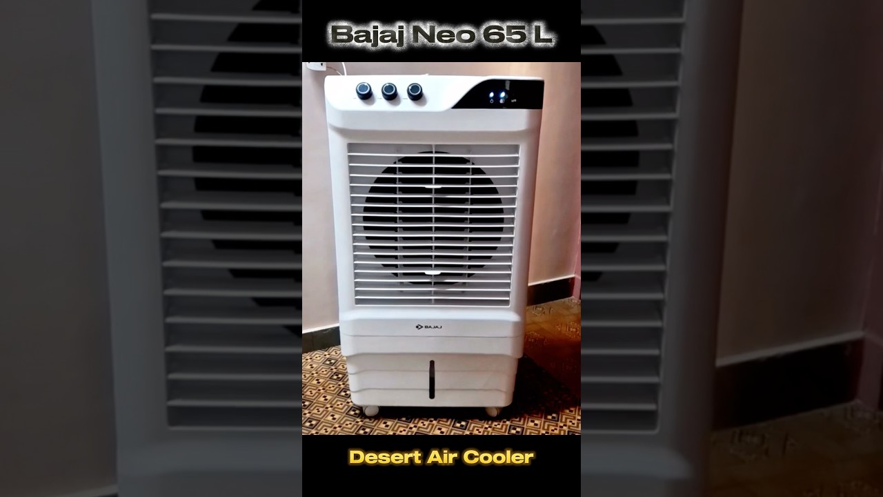 Bajaj 65 L Desert Air Cooler 💥 Best cooler from bajaj 👌🏻 #bajaj #aircooler
