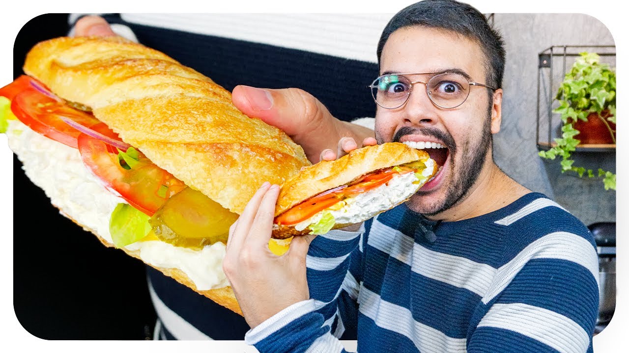 SUBWAY FRANGO CREMOSO FÁCIL DE FAZER | Thigas Ribeiro