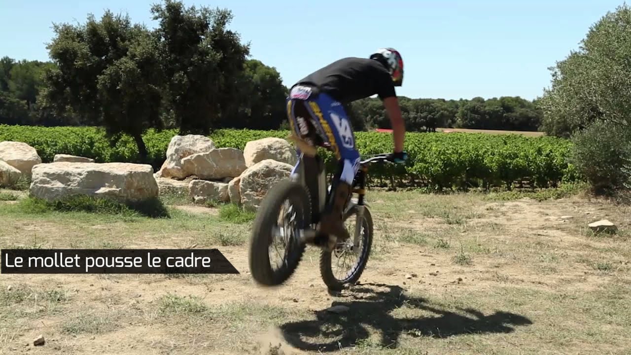 TUTO apprendre à déplacer sa roue arrière en Moto Trial
