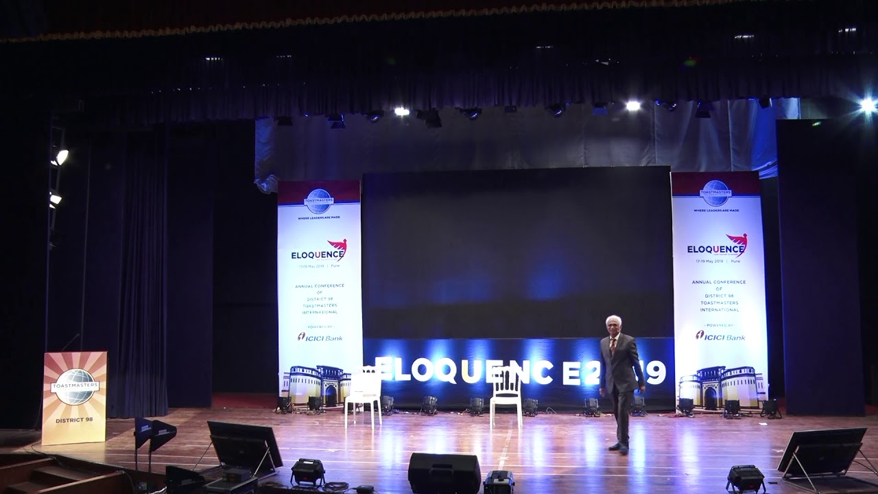 Toastmasters D98 Humorous Speech Contest 2019