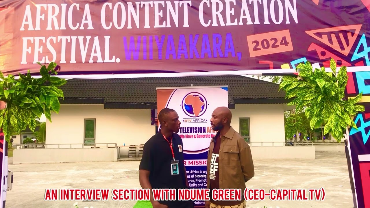 MR. NDUME GREEN,  (CEO OF CAPITAL TV & OGONI TV) INTERVIEWED BY BTV AFRICA CORRESPONDENT.. #
