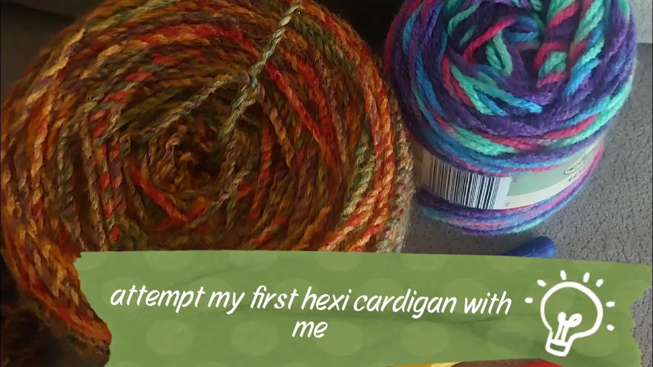 Attempting to Make Hexi Cardigan With me Gone WRONG 😧 use cc !
