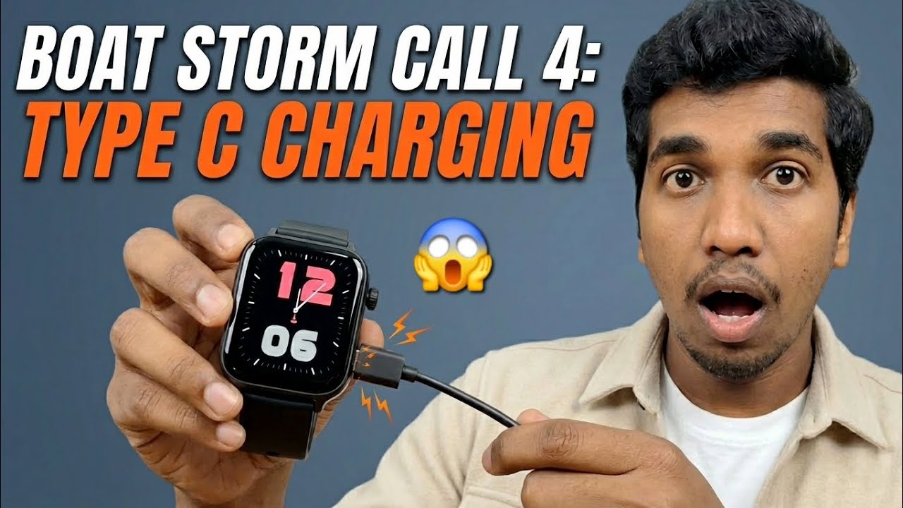 Boat Storm Call 4 Smartwatch | All Features Review | Smartwatch With Type C Charging 😱