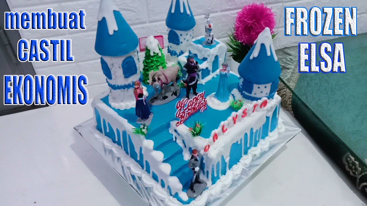 Membuat CASTIL FROZEN EKONOMIS dari karton .