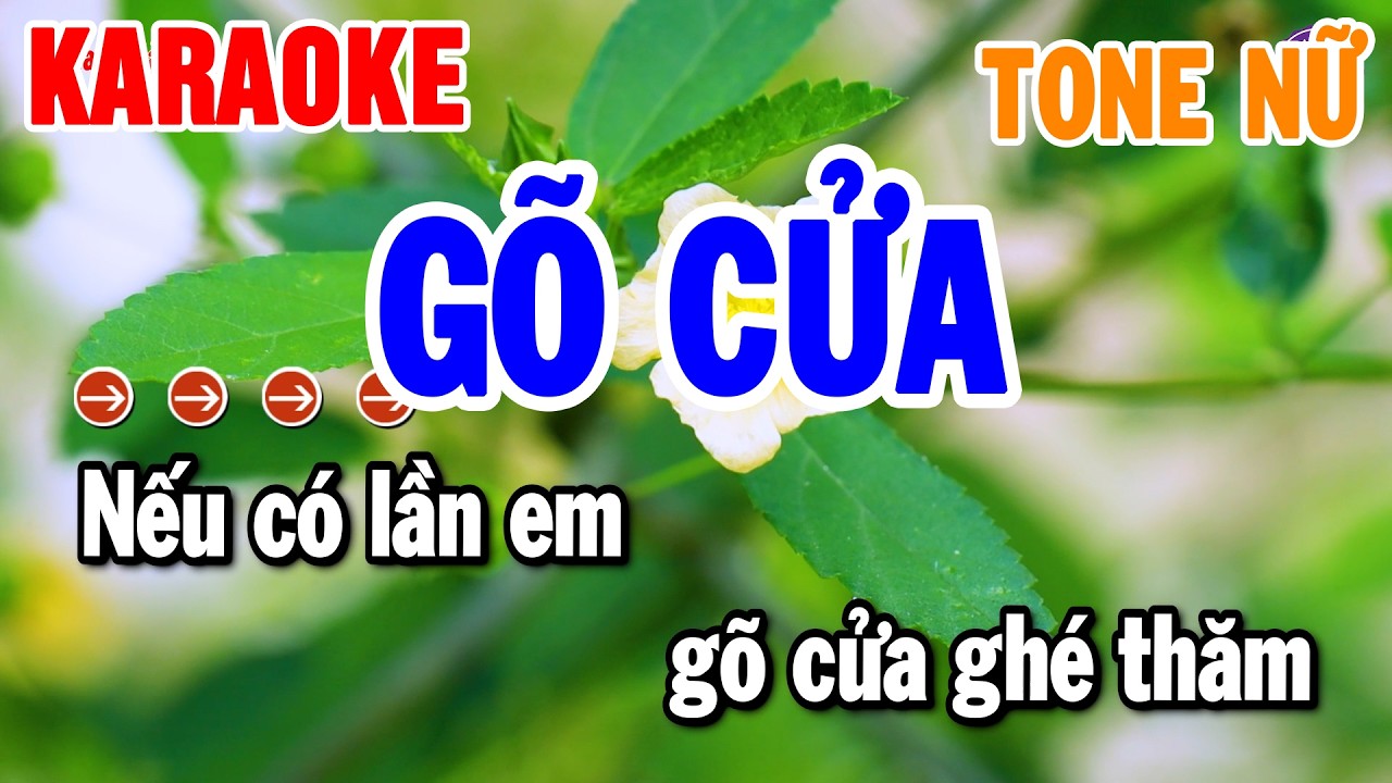 Gõ Cửa Karaoke Tone Nữ Nhạc Sống Dễ Hát Nhất 2026 | Thanh Hải Organ