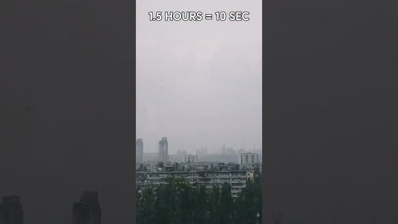 #rain #kyiv #timelapse