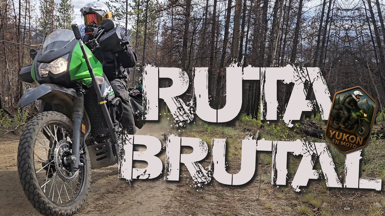 Ruta BRUTAL en Moto por el Yukón | Aventura salvaje y la historia de la Alaskan Highway