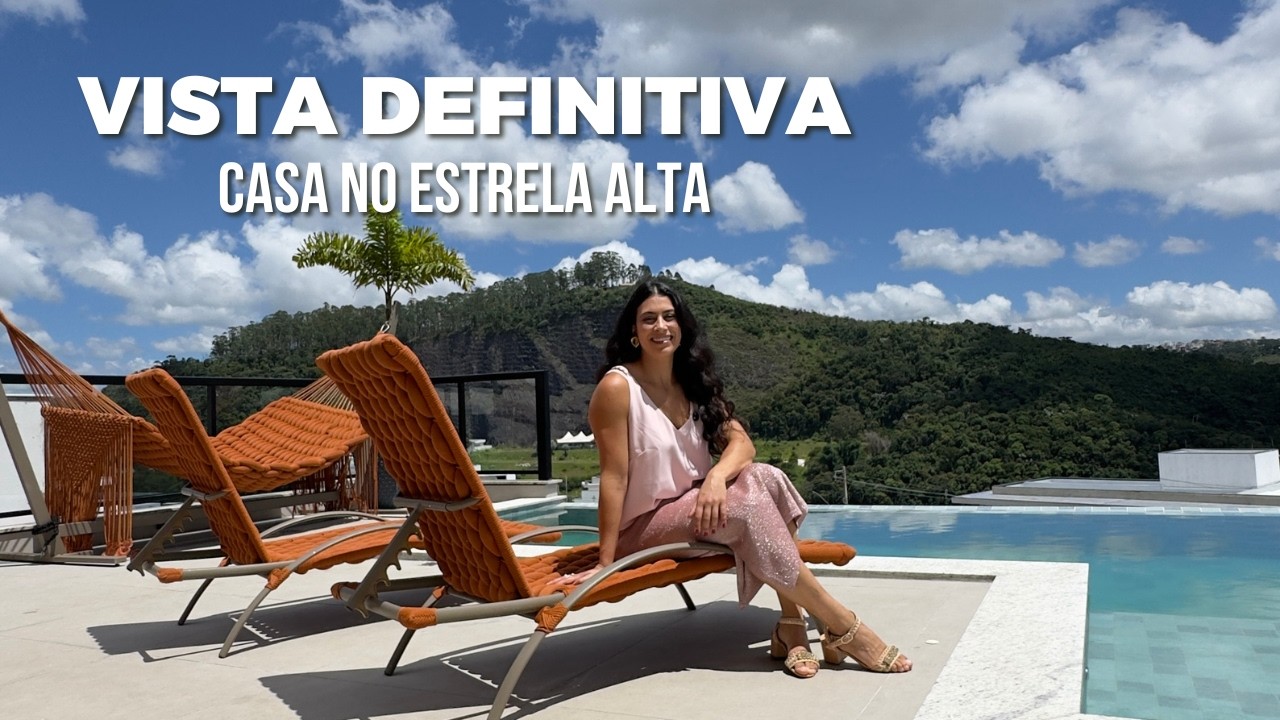 Casa de alto padrão no condomínio Estrela Alta em Juiz de Fora | 4 suítes | Vista definitiva
