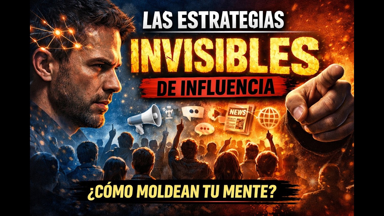 “Las Estrategias Invisibles Que Moldean Tu Mente (Psicología Oscura)”