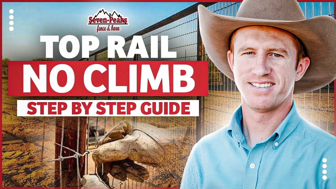 Building a NO CLIMB Fence is Actually Easy - Step By Step Guide