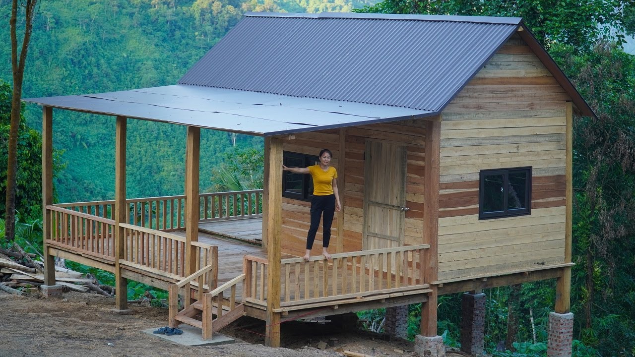 TIMELAPSE: START to FINISH Cooking Alone at Wooden House in the Mountain, Cook for Highland Children