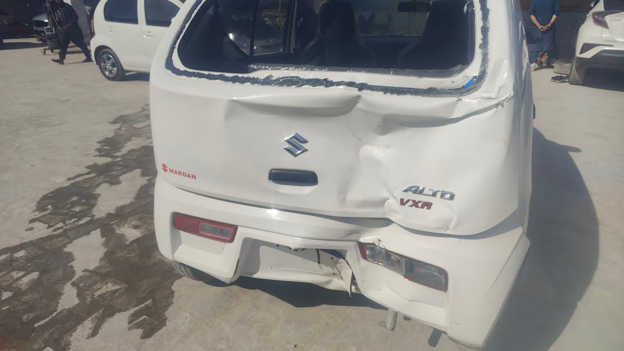 Suzuki Alto Rear Damage Repair & Replace