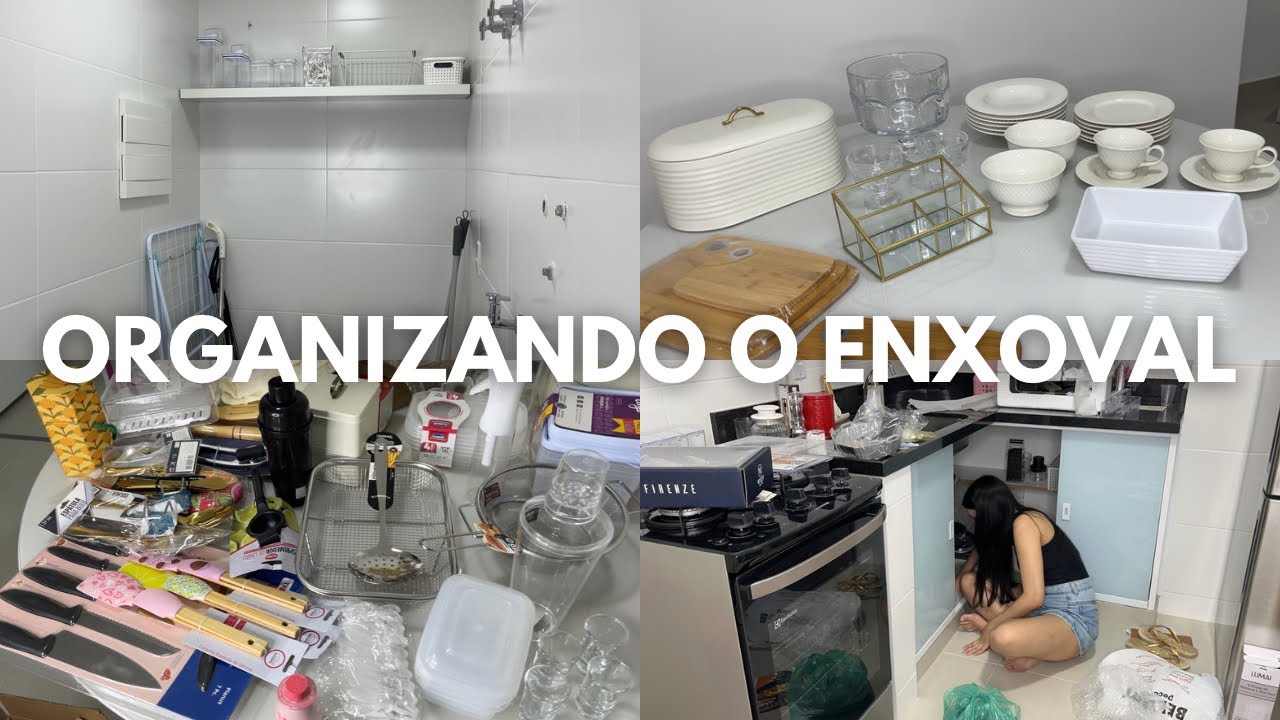 ABRINDO E ORGANIZANDO TODO O ENXOVAL DE CASA NOVA | Ana Clara