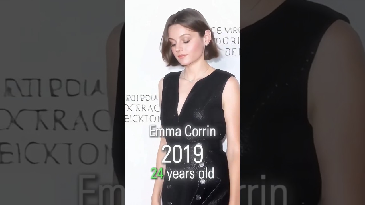 Emma Corrin through the years #evolution #shorts #shortsvideo