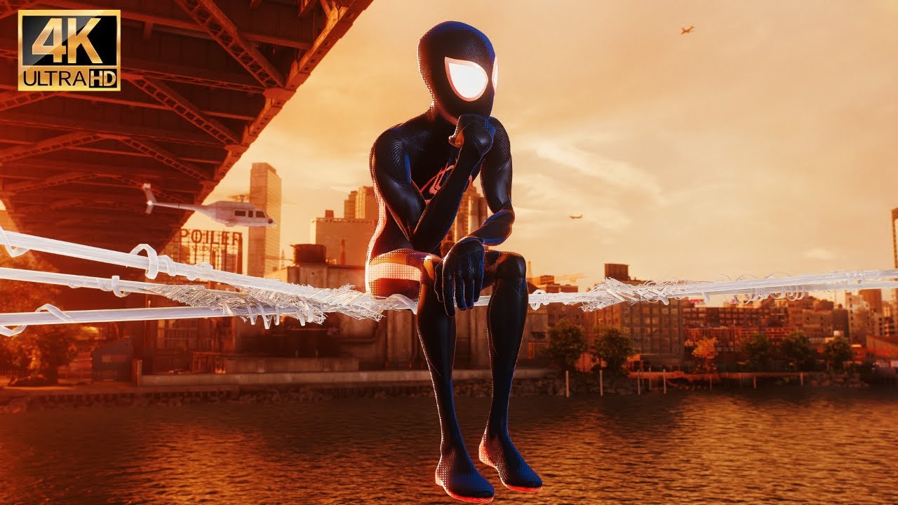 Miles Morales ATSV Suit - Marvel&rsquo;s Spider-Man 2 PS5 Free Roam Gameplay (4K60FPS)