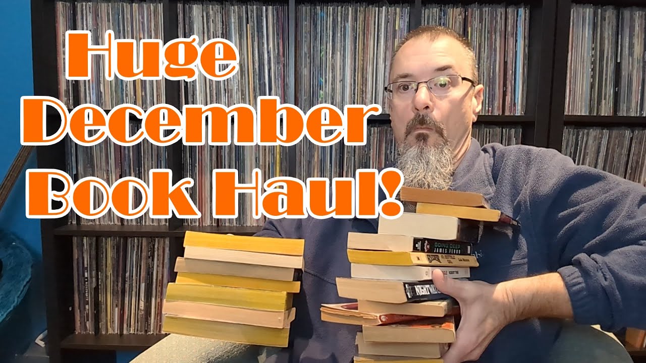 Huge December 2024 Book Haul ~ SF, Fantasy, Men's Adventure, Westerns and More!