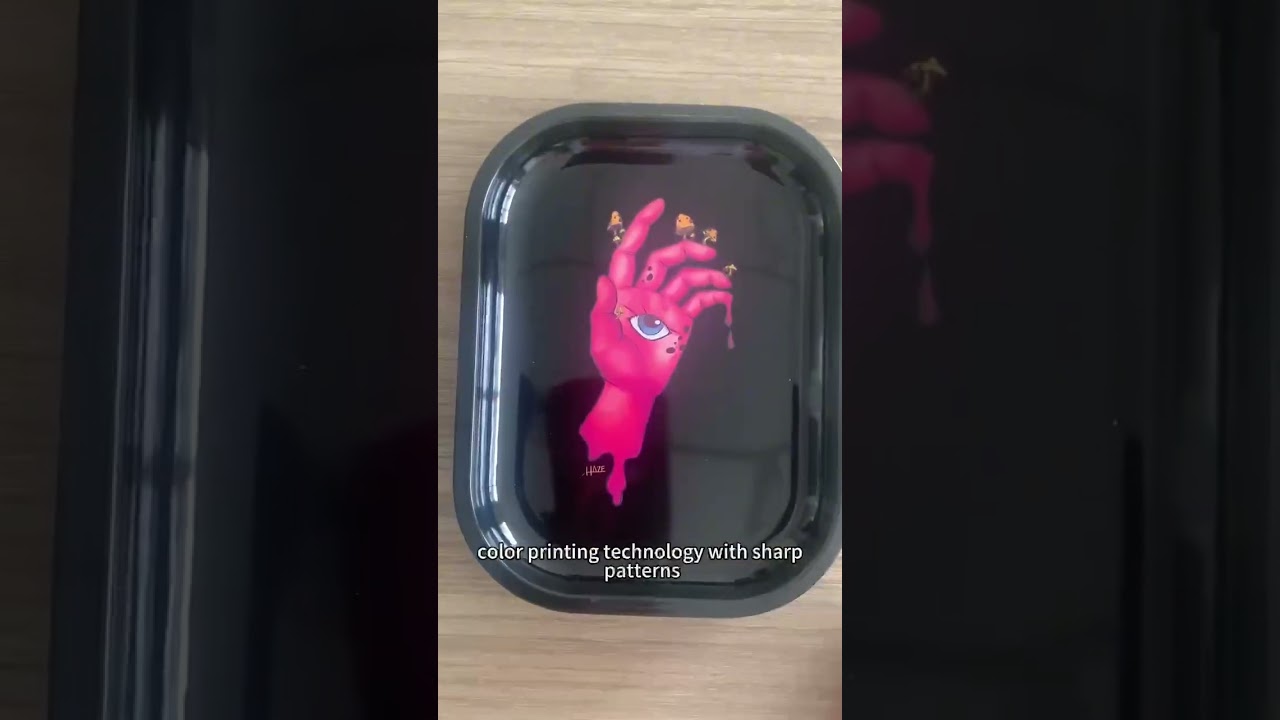 Custom Printed Metal Smoking Weed Naruto Rolling Tray Manufacturers