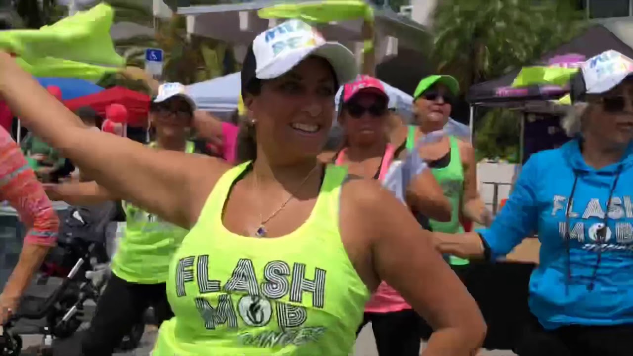 Miami Beach Police Department Block Party Flash Mob / Fitness By Fernando