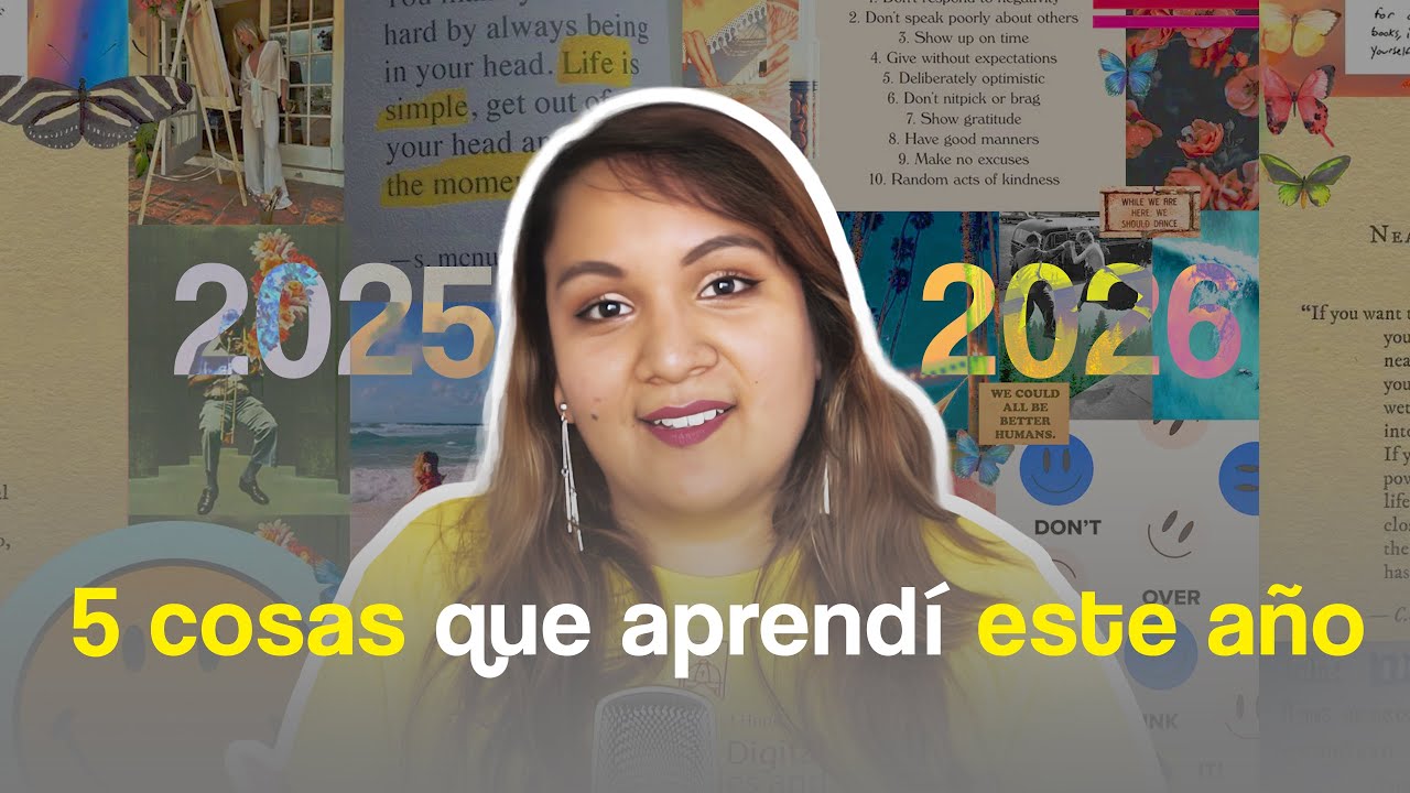 5 cosas que aprendí este año