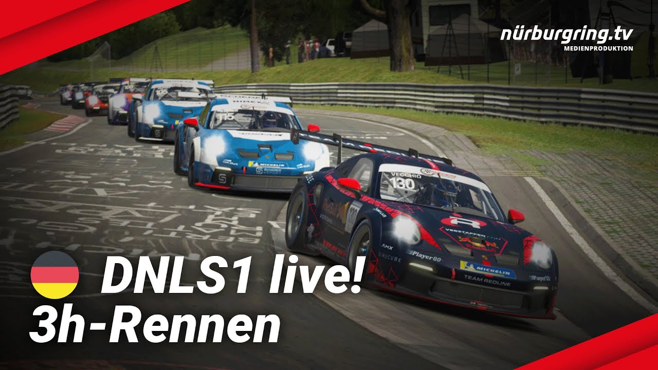 🔴 LIVE - Digitale Nürburgring Langstrecken-Serie - Saison 7 / Rennen 1