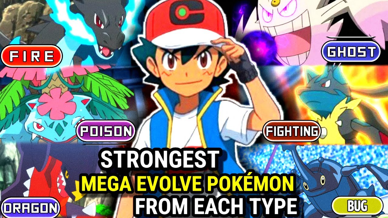 👑 Who's The STRONGEST Mega Pokémon? (All Types Ranked!) - Definitive Tier List