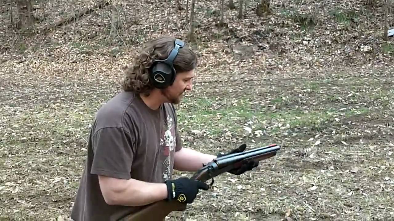 Double Barrel 2 slugs out of 12ga shorty