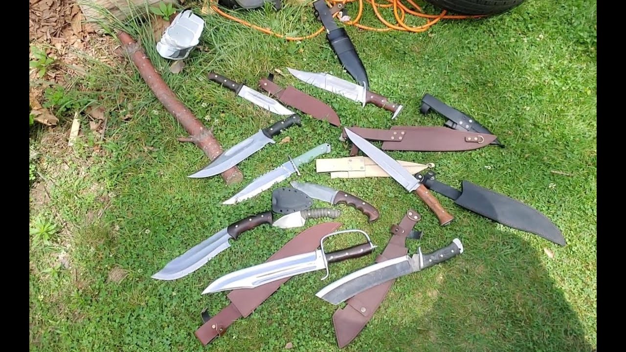 dbad knives cutting and strength test