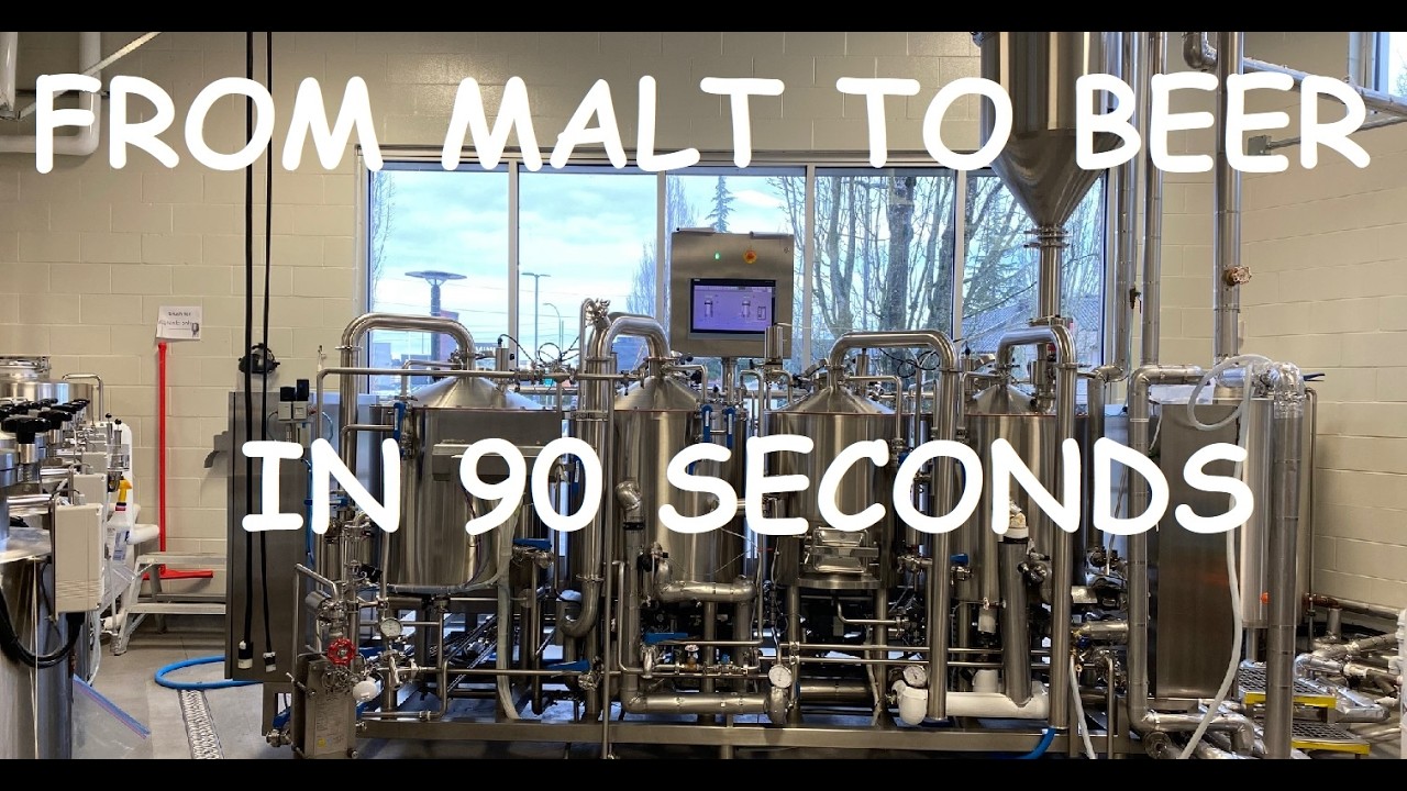 Brewing Beer in 90 Seconds: A Speedy Guide to the Process (Beer Making Process/Brewing Beer)