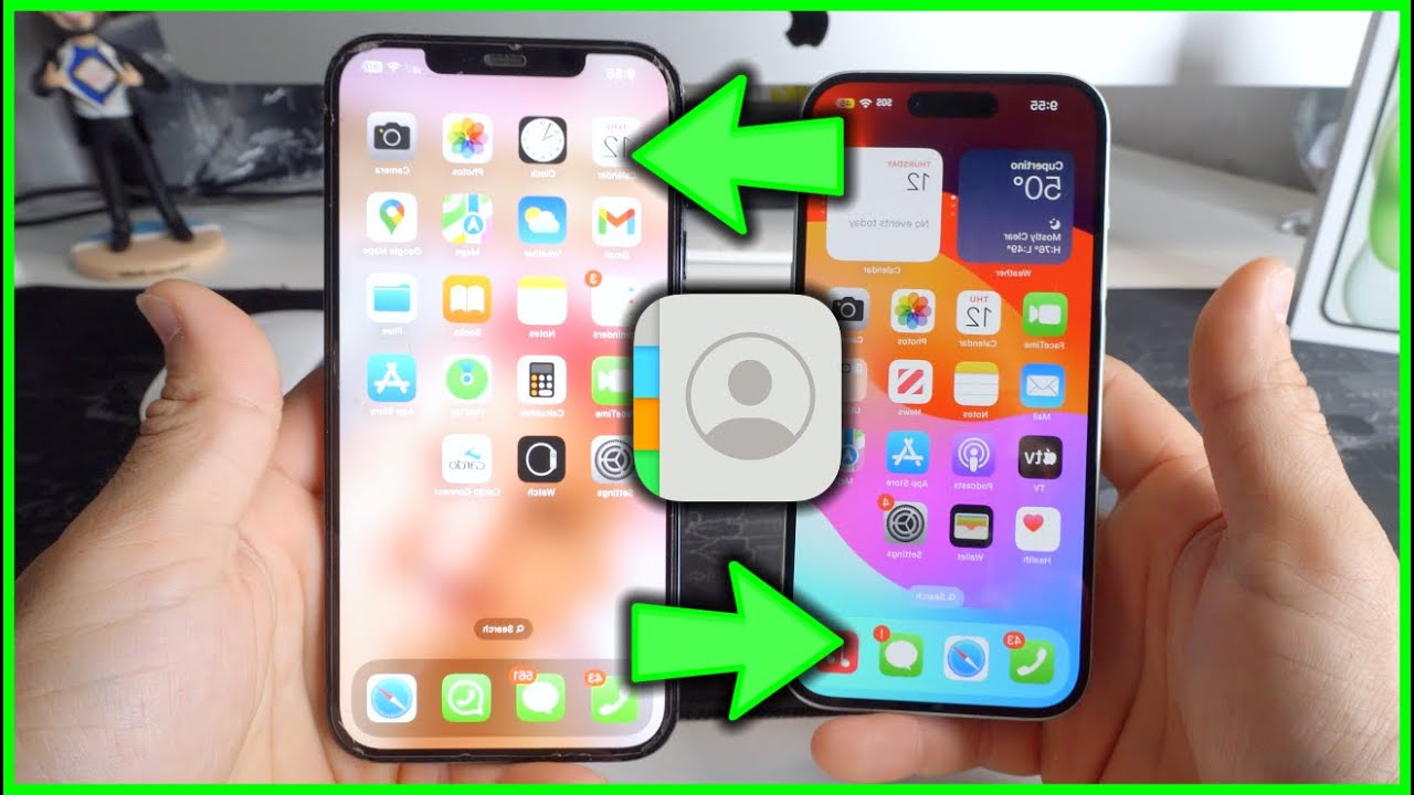 3 способа перенести контакты со старого iPhone на iPhone 15