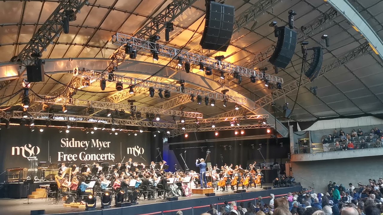 Australian Youth Orchestra at Sidney Myer Music Bowl