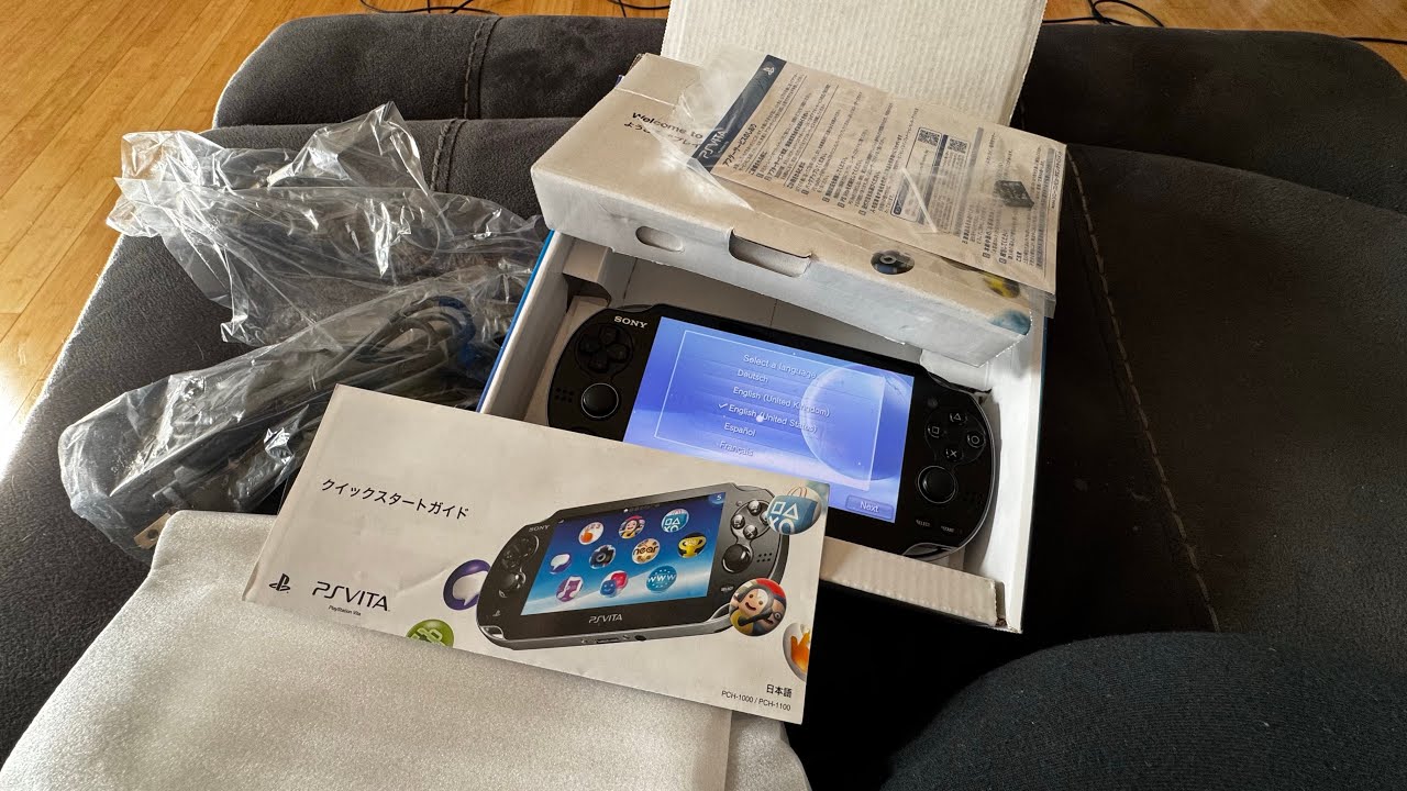 A quick PlayStation Vita unboxing in 2026