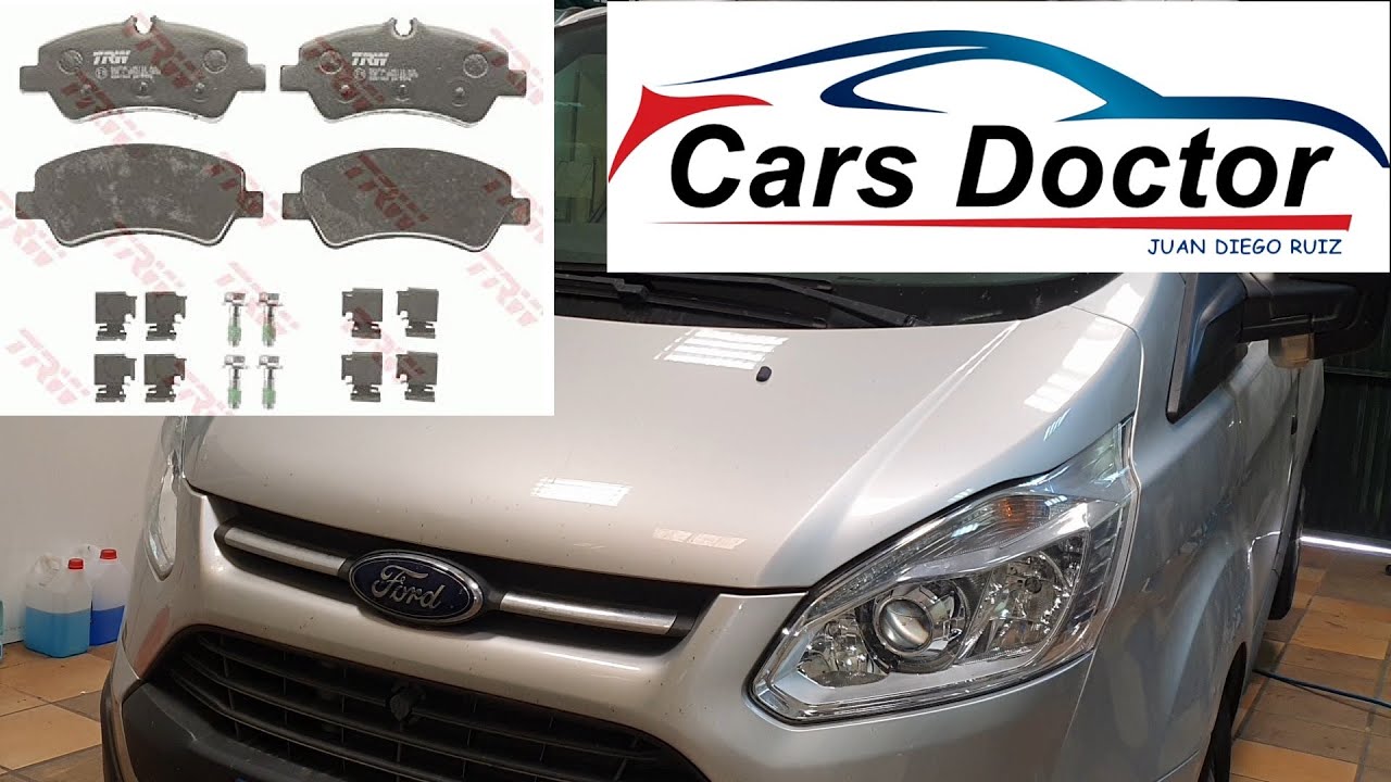 Cambio Pastillas Traseras Ford Transit Custom 2017 2000cc Diesel Tipo  Motor YMFS 96Kw 130Cv