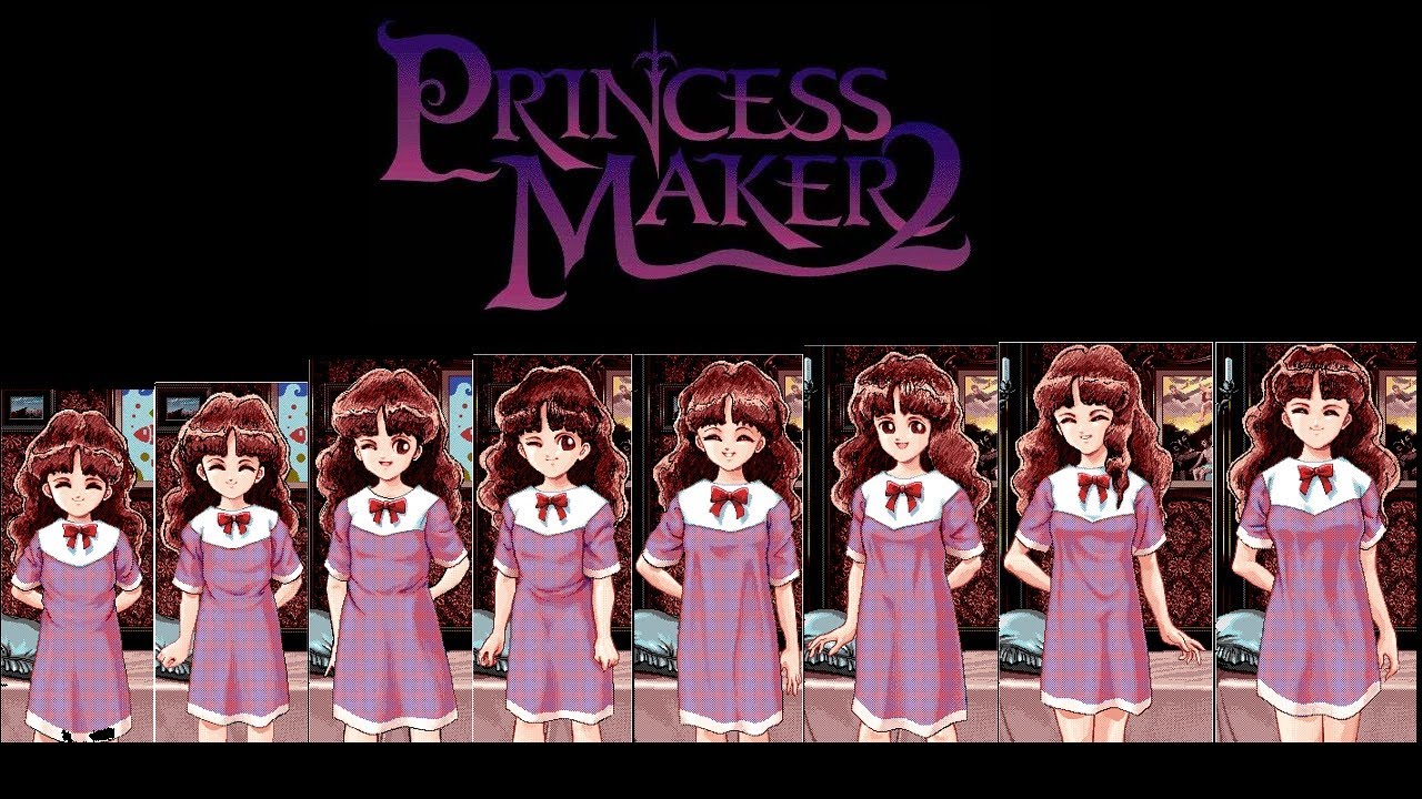 프린세스 메이커 2 게임 영상 첫번째 (2/6) / Princess Maker 2 1st Game play (2/6)
