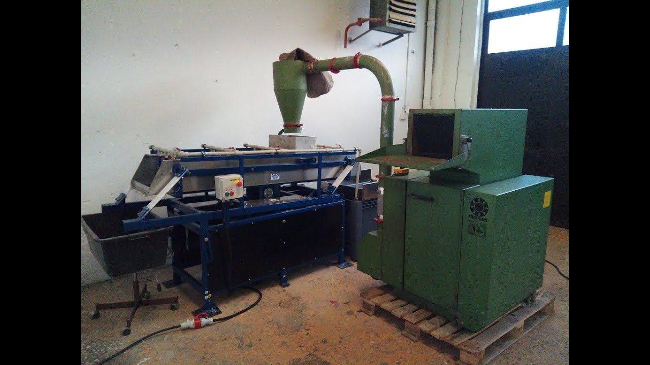 cable separator , copper cables recycling,  wet separator , nasstrenntisch , mokrý splav,