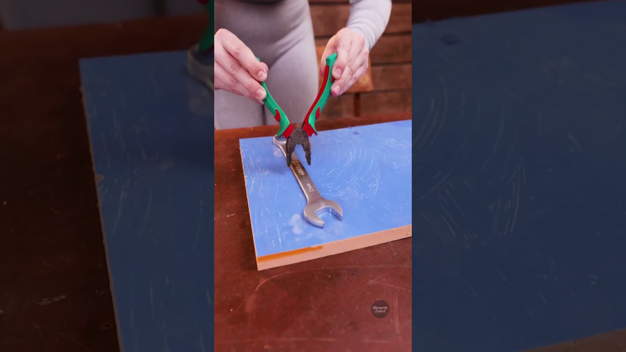 Keep Your Tools Neat & Ready: DIY Wrench Organizer! 🔧🧰 