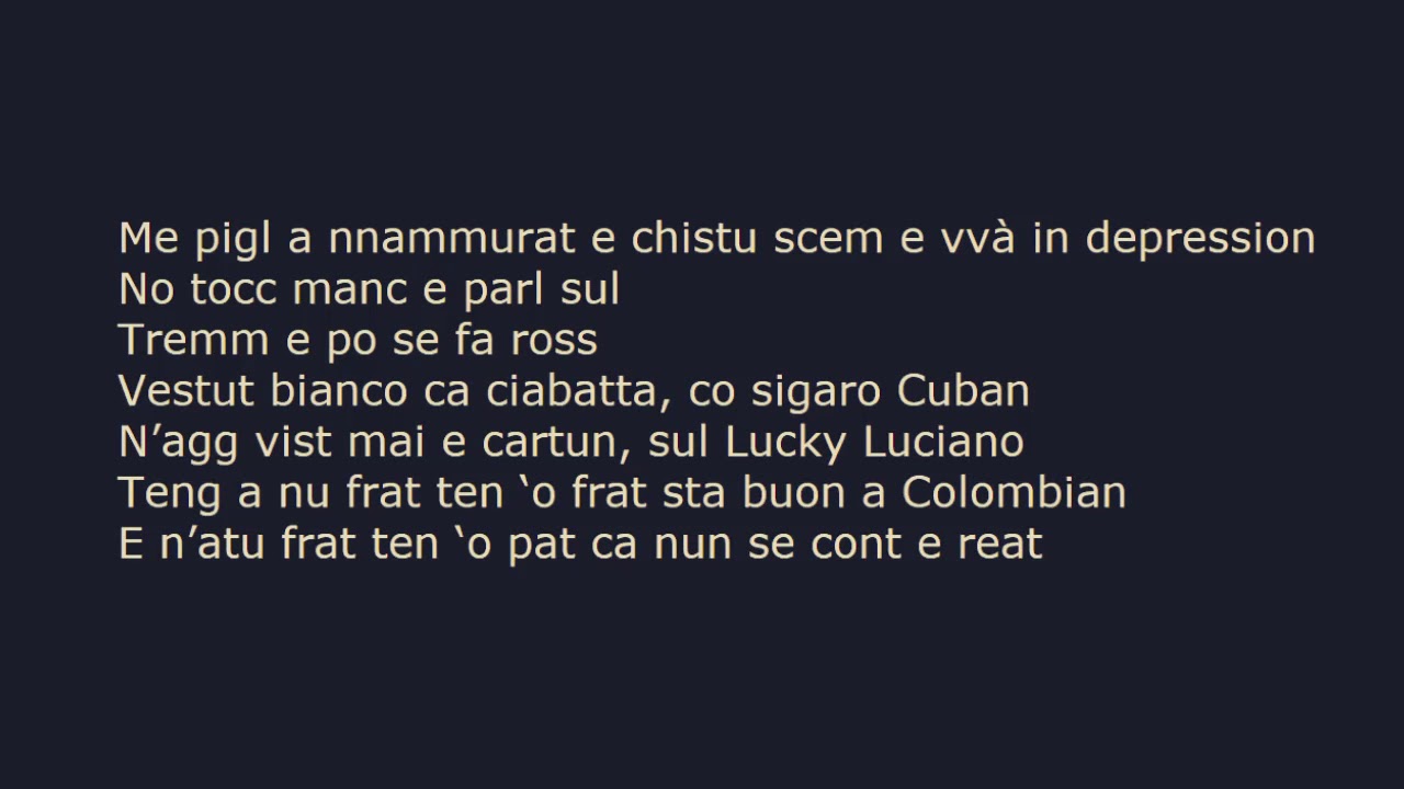 Geolier - Narcos - testo