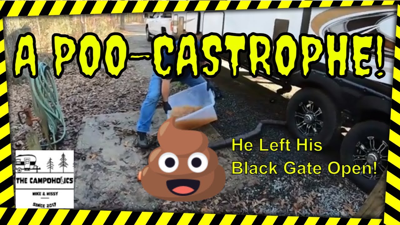 POO-Castrophe! He left His Black Tank Gate Valve Open! 💩