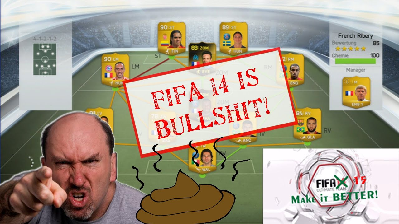 Let's Talk FIFA 14 - THIS GAME IS SHIT! - including exclusive scenes about the invention of Momentum