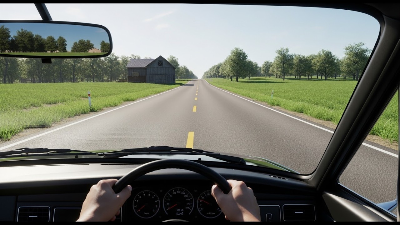 Charming British Village Drive | Green Countryside Views