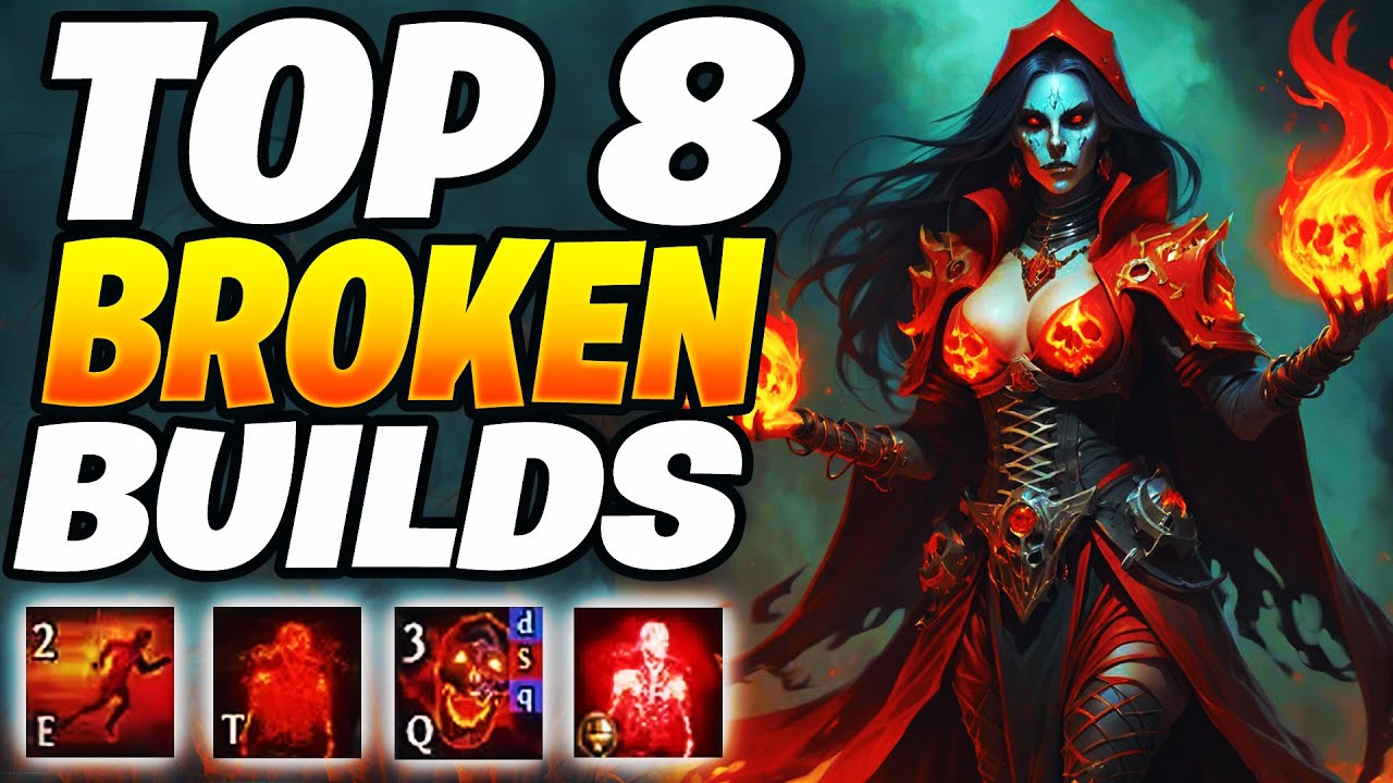 TOP 8 SUPER BROKEN BUILDS IN 3.27! Path of Exile Builds (POE BUILDS)