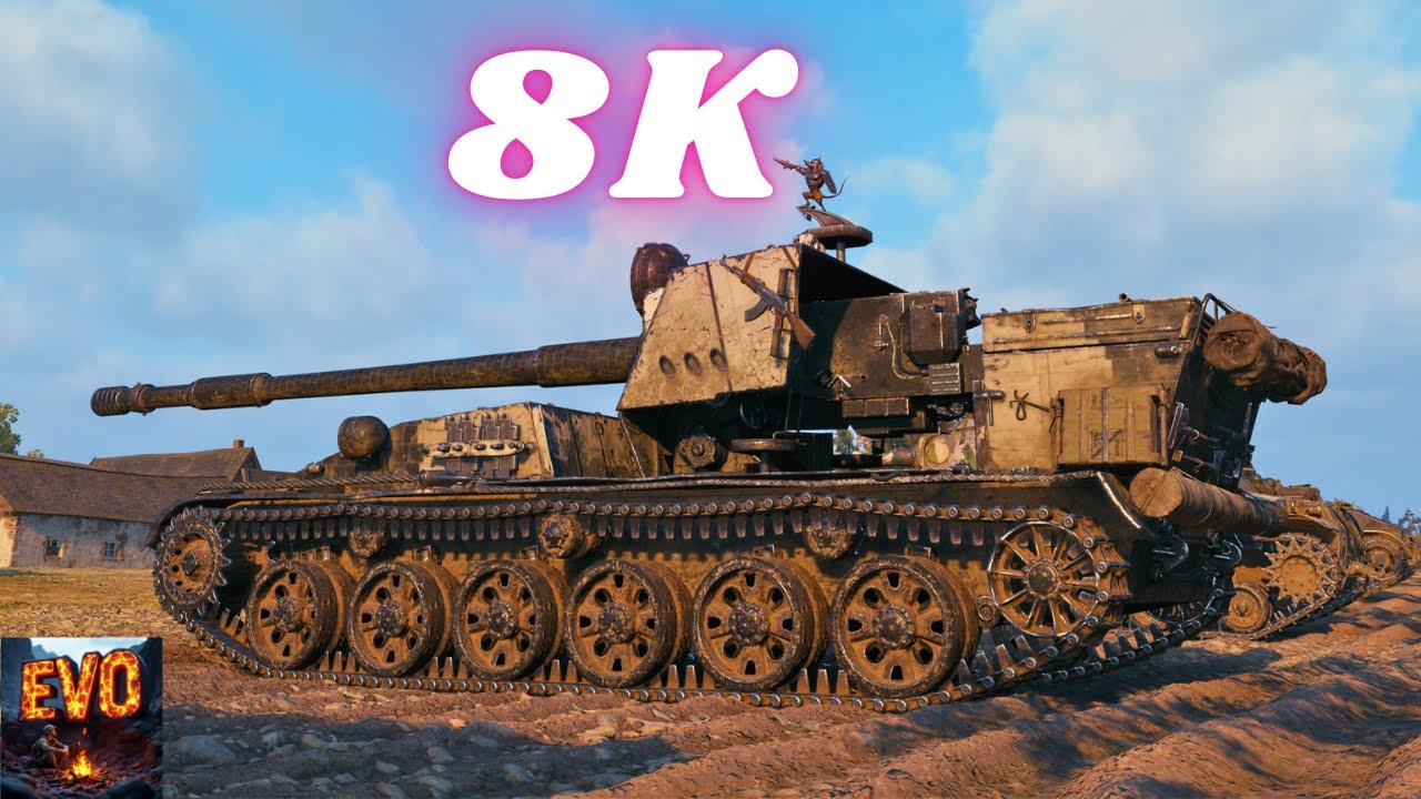 SU-130PM 8K Damage 6 Kills World of Tanks | WoT