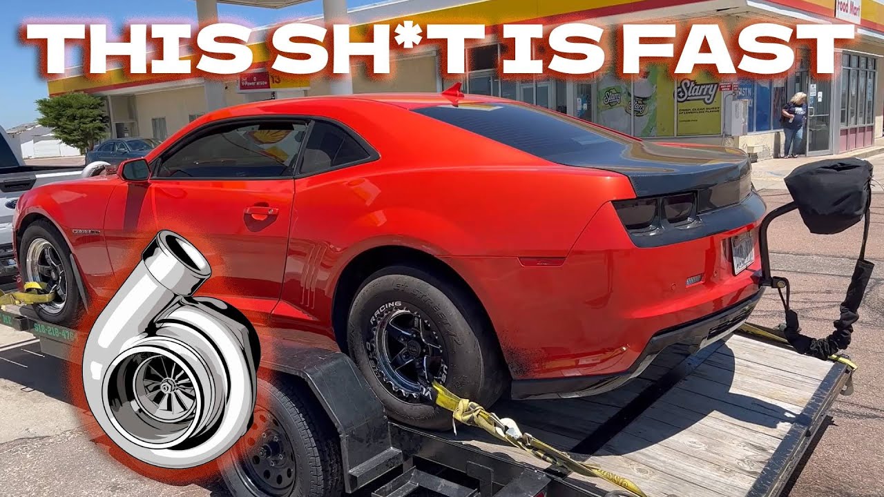 Picking up a Big Turbo 8sec 5th Gen Camaro Over 1300 HORSEPOWER…
