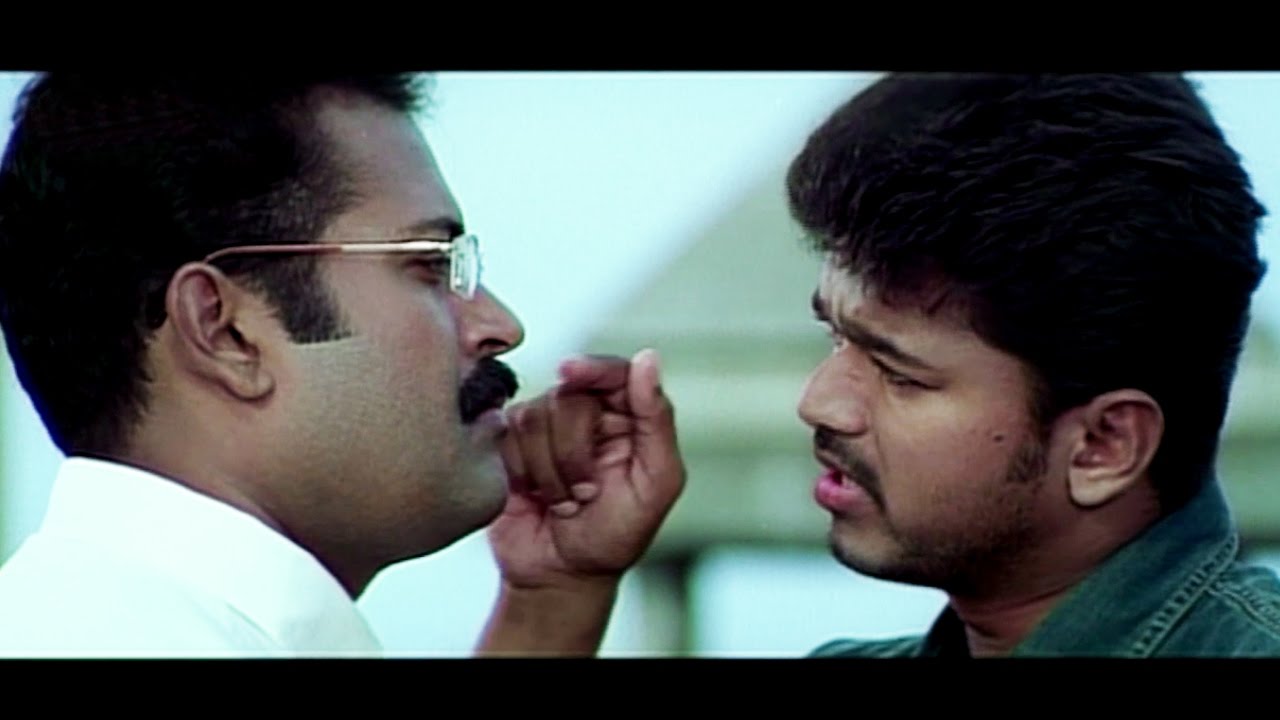 Vijay threatens Manoj K. Jayan | Thirumalai | Tamil Scene 12