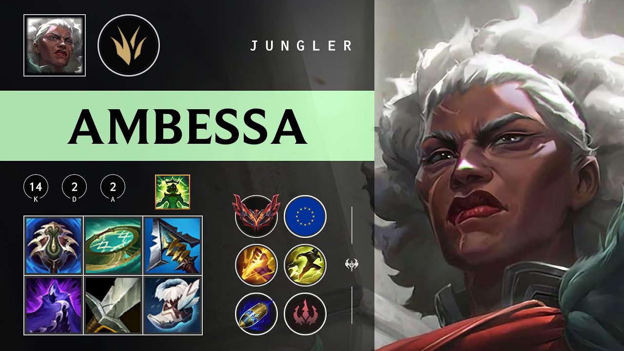 Ambessa Jungle vs Jayce - EUW Grandmaster Patch 26.01