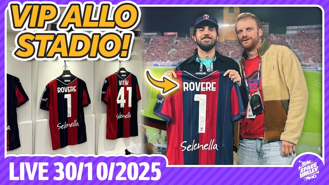 Tonno è diventato un vero tifoso! - Space Valley Live del 30/10/25