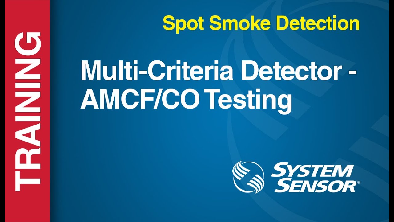SmokeFire -- Multi-Criteria Detector AMCF/CO Testing