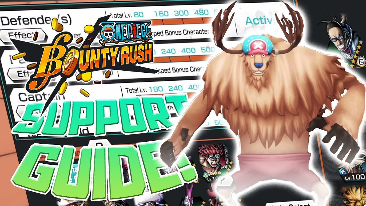 BEGINNER COMPLETE SUPPORT GUIDE FOR NEW PLAYERS! One Piece Bounty Rush | OPBR