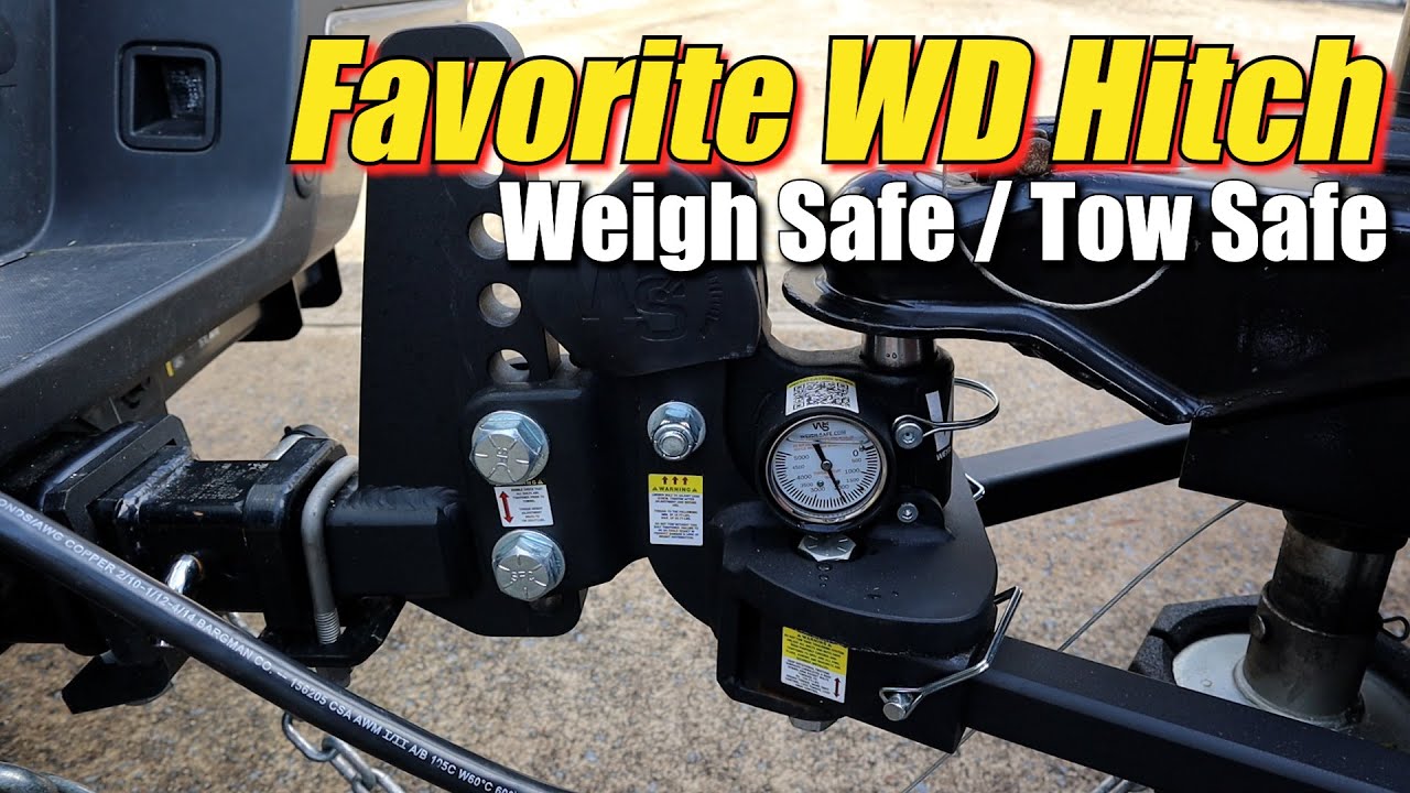 Weigh Safe Weight Distribution Hitch / Trailer Setup