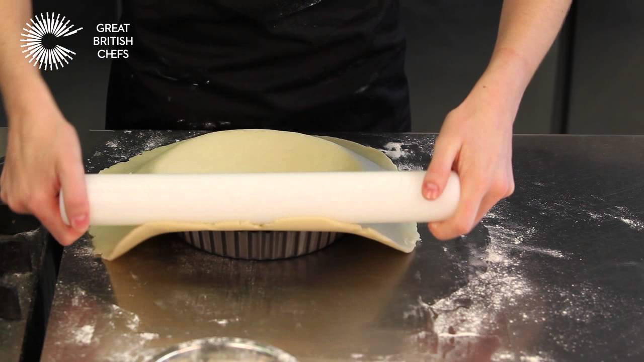 How to line a tart tin